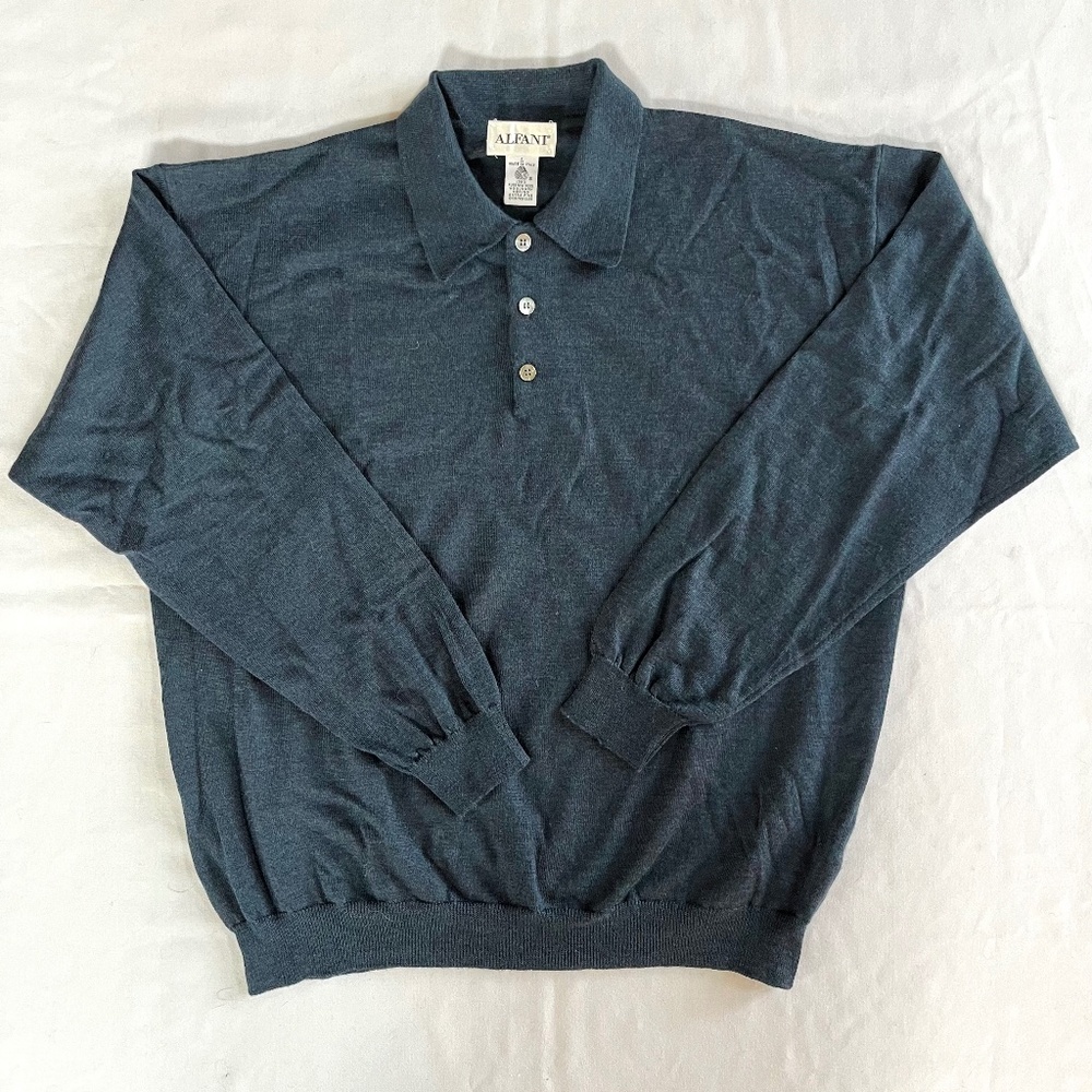 Alfani Merino Wool Sweater, Men's Large